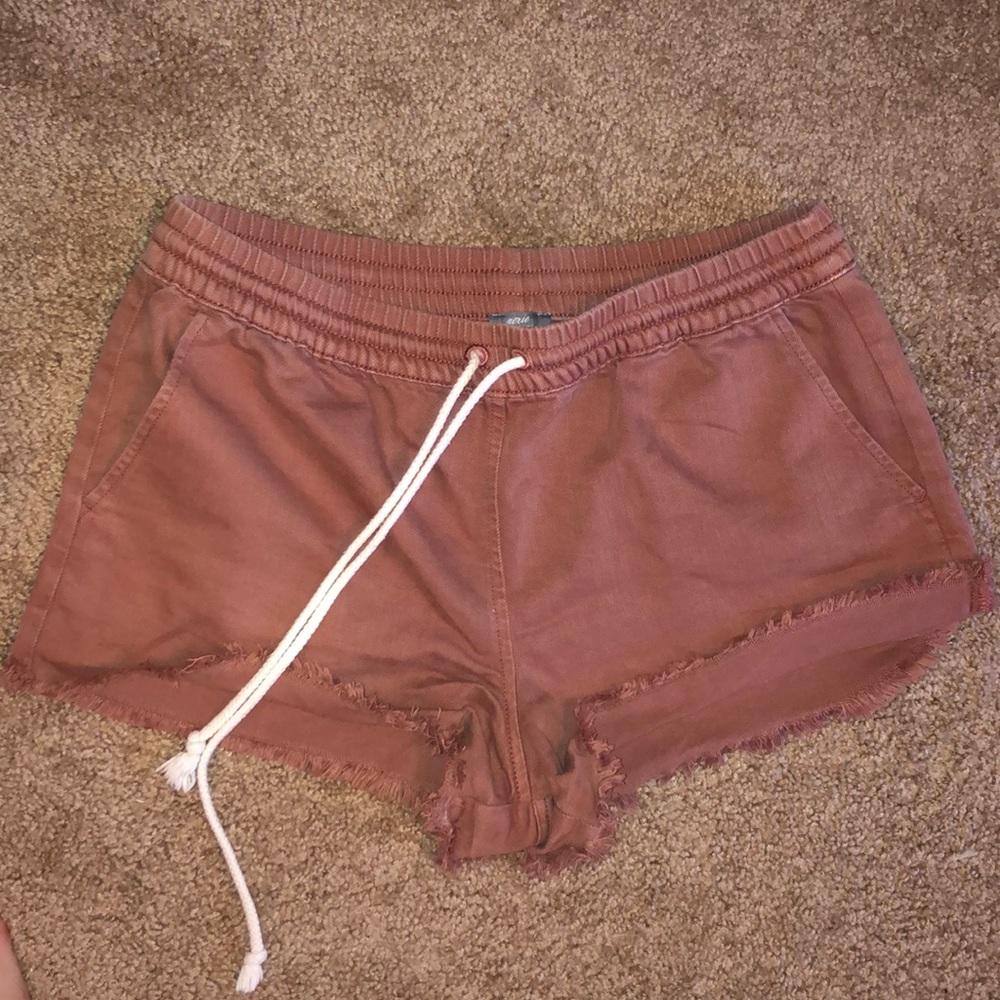 women’s loungewear tie shorts